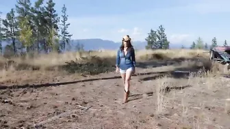 look blowjob performed by a cowboy