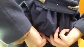 masturbated and finished her at the teddies