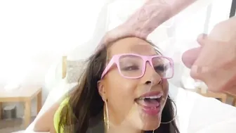 selection of the ending on the face