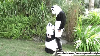 fucked a young woman in the open air