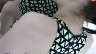 fucked a young beauty in front of the university