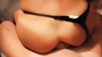 to look anal from the first person with a thick member