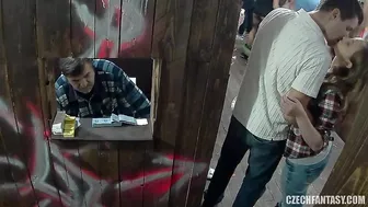 watch group porn in the toilet