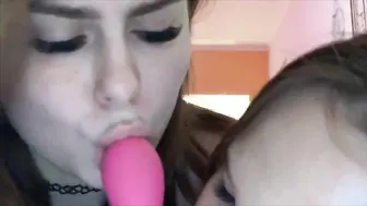 TreshGirls bitches show off in front of the camera