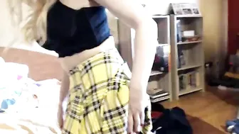fitcouple96 the insistent bitch licks a rubber penis