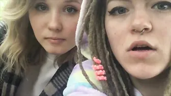 Russia2Day flirtatious passion masturbates both holes