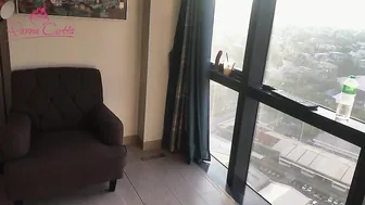 wearehottest busty bitch caresses shaved cunt