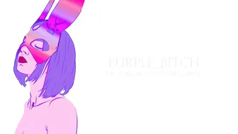 purple_bitch gorgeous passion fucks both holes at once