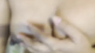 little_asian_slut gorgeous blonde caresses boobs