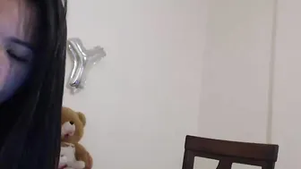 little_asian_slut cute young lady fucked her cunt with a phallus