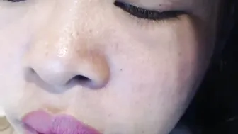 little_asian_slut cute bitch showed pink pussy