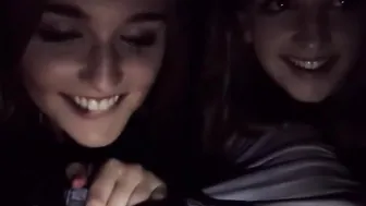 teens charming beeks - performs a striptease