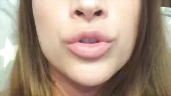 merrybaby blonde with tattoo caresses huge boobs