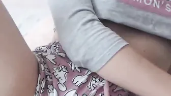 Milka19977 cute bitch masturbates pussy with vibrator