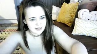 saylemuk girl with a beautiful body performs a striptease