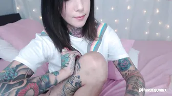 harliequinnx pretty cream lotion pussy