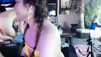 catjira scoring bitch fucks herself with a dildo