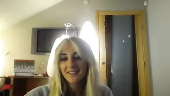 staceyadams slut slut caresses pussy through panties