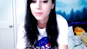 lunarex busty bitch shows her body