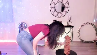 missbella incendiary queen jumps on sex toy