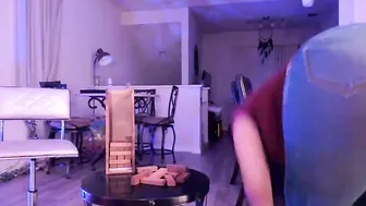 missbella incendiary queen jumps on sex toy