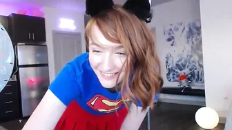 snugglepunk hot sweetie dabbles with a dildo