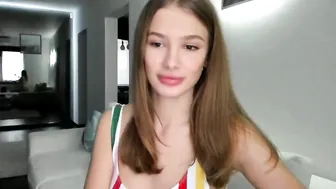 sweetestm sexy chick in stockings