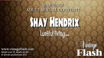 Shay_Hendrix exquisite babe caresses shaved cunt