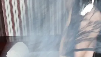 adysweet rebellious slut licks dildo