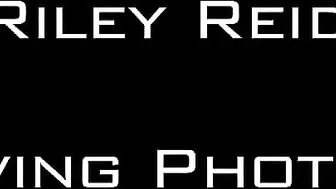 Riley Reid hot thing takes off her panties