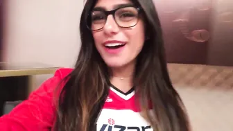 Mia Khalifa lustful trash dumps juicy tits