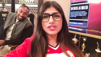 Mia Khalifa lustful trash dumps juicy tits
