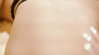 Lela Star, Nikki Delano, Amia Miley  covering her tits with a shirt caresses her clit