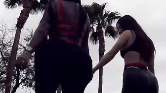 Lana Rhoades & Brittanya Razavi lush harlot jerks off a broken vagina