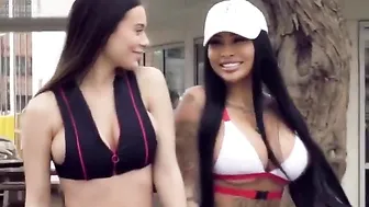 Lana Rhoades & Brittanya Razavi lush harlot jerks off a broken vagina