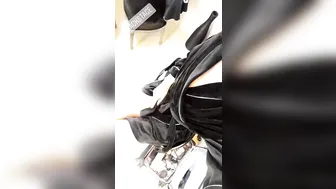 Lilu Moon hot chick caresses big ass