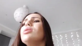 syka001 AMG-53 gorgeous female licks dildo