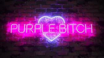 Purple_Bitch appetizing whore smashes fucking tits
