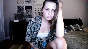 littlestleobaby lustful chick gets fucked by sex toy