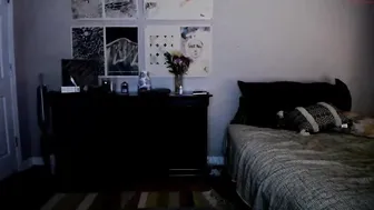 littlestleobaby lustful chick gets fucked by sex toy