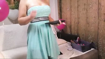 Evelina-love  gorgeous babe dancing striptease