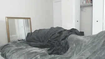 Petite Alexis busty babe strips and jerks off her cunt