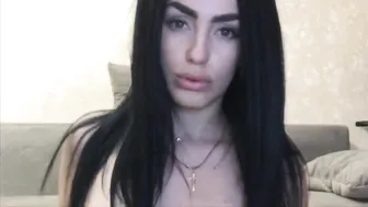 MADWOMAN solid  cam girl  penetrates both slits
