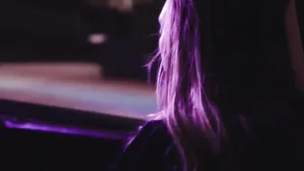 Haley gripping nipple masturbates wet wrap