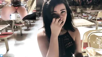 Emanuelly Raquel sexy babe plays with pussy