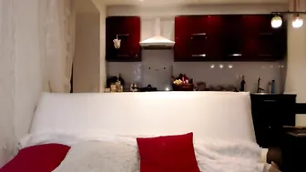 Tia put two fingers into her anus