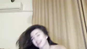 Ddesireee juicy wench plays her pussy through panties