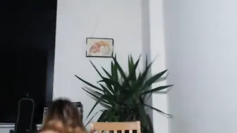 KittyCashew slutty female gently pulls pussy