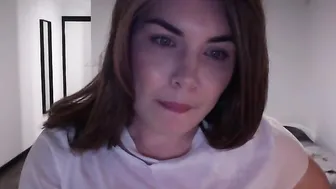 MeganMidnight chic shows shaved holes