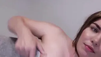MeganMidnight chic shows shaved holes